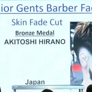 髪の毛の世界大会で銅メダル！！！