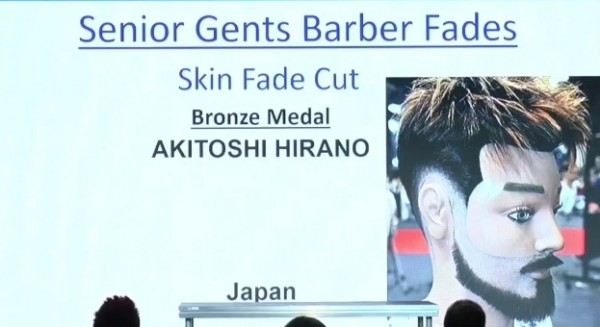 髪の毛の世界大会で銅メダル！！！